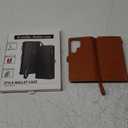 XcaseBar Compatible with Samsung Galaxy S25 Ultra Wallet case with Zipper Credit Card HolderRFID Blocking,Flip Folio Book PU Phone case Shockproof Cover Men Women for S25 Ultra case Light Brown