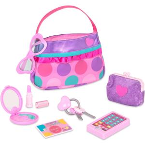 Battat  Play Circle  Makeup & Beauty Set  Dress Up Fashion Accessories  Pretend Play  Princess Purse Set  3+ Years