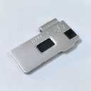 Battery Cover Door Cap Lid Case Shell for Olympus EM10II EM10III E-M10 Mark II III Camera Part (Silvery)