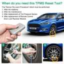 TPMS19 TPMS Reset Tool Sensor Relearn Reset Tool for Ford Lincoln Tire Pressure Monitor System Sensor Programming Training Activation Tool TPMS Trigger Tool Tire Sensors Reset Tool