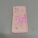 FUXICASE for Samsung Galaxy A32 5G Case, Creative Butterfly Pattern Design for Girl Women, Soft Silicone Shockproof Anti-Scratch Protection Phone Cover for Galaxy A32 (Spring Butterfly)