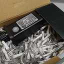 Led Christmas Lights Outdoor Christmas Decorations Hanging Light 400LED 8 Modes 75 Drops, Waterproof Outdoor Indoor Fairy Christmas Lights for Party, Holiday, Wedding, Eaves Decorations (Cool White)