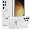 Cavor for Samsung Galaxy S22 Ultra Phone Case for Men, Compatible with Magsafe, S22 Ultra Case with Kickstand, for Samsung S22 Ultra Magnetic Case, Full-Body Shockproof Women-Crystal Clear