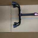 Hugo Adjustable Quad Walking Cane, Rose