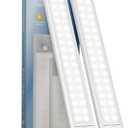10inch Under Cabinet Lights, Motion Sensor Light Indoor, Wireless Closet Lights, 1800mAh Rechargeable Battery, Magnetic, 5 Levels Dimmable, Under Counter Lights for Kitchen, Bathroom (2 Pack)