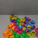 JOYIN Toy 36 PCs Plastic Printed Bright Easter Eggs, Over 3.15'' Tall Fillable Empty Eggs Bulks for Easter Hunt, Basket Stuffers Fillers, Classroom Prize Supplies, Filling Treats and Party Favor