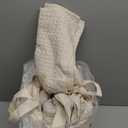 Bedsure Cotton Duvet Cover King - 100% Cotton Waffle Weave Beige Duvet Cover King Size, GentleSoft and Breathable Bedding Set for All Season, 3 Pieces, 104"x90"