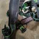 AFP Fall Protection PremiumSafety Harness, Vented & Padded Shoulder, Legs and Back, 3 D-Rings, Tongue Buckle