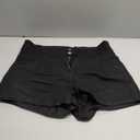 Womens Relaxed Fit Casual High Waist Pocketed Denim Shorts (Black) XL