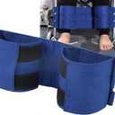 Wheelchair Footrest Leg Restraint Strap for Elderly Patient Restraints Wheelchairs Leg Support Strap Transport Foot Harness Brace for Seniors Handicap