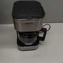 KRUPS Simply Brew Compact 5 Cup Coffee Maker: Stainless Steel Design, Pause & Brew, Keep Warm, Reusable Filter, Drip-Free Carafe
