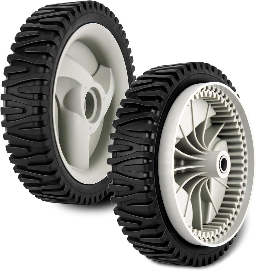 Front Drive Wheels Replacement Craftsman Lawn Mower Wheels Fit for Craftsman Husqvarna & Hu Self Propelled Lawn Mower 583719501 194231X4602 Pack)