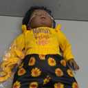 Realistic Baby Doll 22-Inch Real Life Reborn Baby Dolls Soft Cloth Body American African Baby Girl Lifelike Baby Dolls with Clothes and Toys Accessories Gift Set for Kids 3+ (Freda Yellow)