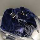 Sealy Electric Blanket Throw, Soft Flannel Heated Blanket with 6 Heat Settings & 2-10 Hours Auto Shut Off, Fast Heating & Machine Washable, 50x60 Inch, Navy