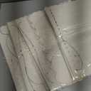 AmazingSpark 5 Pack Papel Picado Backdrop Cream White Papel Picado Banners Mexican Banner Fiesta Decoration Wedding Bridal Engagement Baby Shower Birthday Mexican Party Banner Garland Bunting Streamer