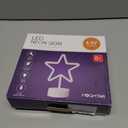 Daisy Flower Neon Sign,Led Signs for Wall,13.39x13.23 inches,USB or 3-AA Battery Operated Vintage Decor LED Neon Wall Signs