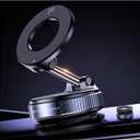 Car Phone Holder 360 Nano Gel Vacuum Magnetic Phone Holder,for Magsafe[108+LBS Strongest Suction&3000gf Strongest Magnetic],Suction Cup Phone Mount for Car/for Android and iPhone16