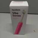 Aquasonic Vibe Series Ultra-Whitening Toothbrush  ADA Accepted Electric Toothbrush - 8 Brush Heads & Travel Case  40,000 VPM Motor & Wireless Charging - 4 Modes w Smart Timer  Electric Pink