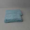 MOONQUEEN 2 Pack Premium Bath Towel Set - Quick Drying - Microfiber Coral Velvet Highly Absorbent Towels - Multipurpose Use as Bath Fitness, Bathroom, Shower, Sports, Yoga Towel (Aquamarine)