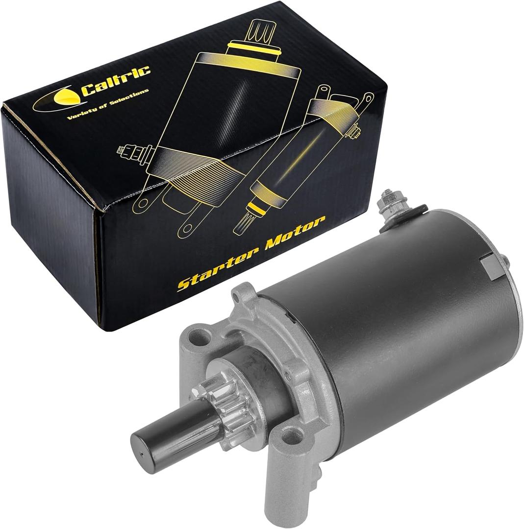 Caltric Starter Motor Compatible with Kohler CV20 / CV15 / CV16 / CV18 / CV22 / CV23 / CV460 / CV461 / CV675 / CH18 / CH22 / 1209810 2509804 2509803 25-098-03 12-098-10