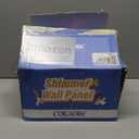 COKAOBE Red Shimmer Wall Backdrop, 24 Panels Square Sequin Shimmer Backdrop, Photo Backdrops for Birthday, Anniversary, Wedding, Graduation & Bachelorette Party Decoration