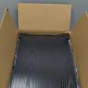 C-Shaped End Table, Small Couch Side Table, Sofa TV Tray Table for Living Room, Bedroom, Bedside
