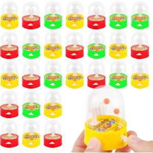 Mini Basketball Games 28pcs Finger Basketball Shooting Games Basketballs Party Favor Toys for Kids 8-12 Desktop Table Toys Hoop Fidget Game Space Birthday Party Decorations Supplies