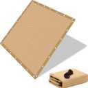 90% Shade Cloth Sun Shade Fabric Privacy Screen Shade Cover for Patio Garden Pergola Shade Cover Canopy with Gromments (10X14 FT, Wheat)