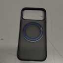 TORRAS for iPhone 17 Pro Max Case, 360 Magnetic Stand, [Fit for MagSafe] [4X Military-Grade Protection] Slim Case for iPhone 17 Pro Max, 6.9", Translucent Deep Blue, Ostand O3 Fitness Series