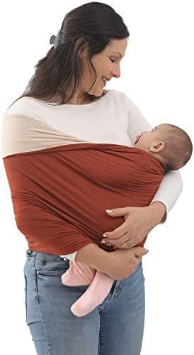 Kloovete Baby Wrap Carrier, Perfect Baby Carrier Wrap Sling for Newborn and Infant up to 35 lbs.