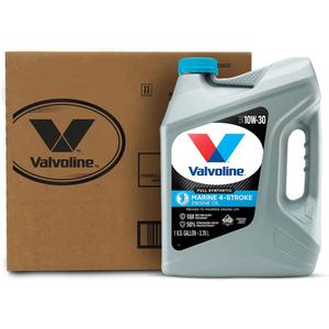 Valvoline 4-Stroke Marine Full Synthetic Engine Oil 1 Gallon (Pack of 3)