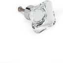 Abbott Collection Clear Small Square Flat Knob
