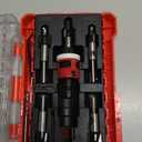 Countersink Drill Bit Set - Countersink Drill Bit with Low Friction Depth Stop, Replaceable HSS M2 Tapered Bits, Carbide Drill Bits 1/4 Hex Shank for Woodworking Tools & Hand Tools