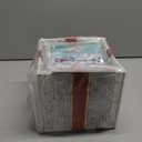 3-Piece Lighted Gift Boxes - Pre Lit Christmas Decoration with Ribbons for Indoor/Outdoor Use (8in) - Weather Resistant Yard Home Decor with Warm UL Lights