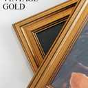 VIYYIEA Gold Framed Canvas Art Prints,8x10Inch, Country Horse Art Painting, Vintage Retro Decor for Bathroom Bedroom Living Room shelf bookshelf Fireplace, Rustic Farmhouse Picture