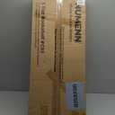 NUMENN 5 Tier Bookshelf, Tall Bookcase Shelf Storage Organizer, Modern Book Shelf for Bedroom, Living Room and Home Office, Natural