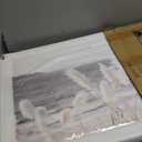 Framed Wall Art Artwork Decor Nature Wall ArtReedSeascape Wall Decor for Bedroom Living Room Decoration Home Kitchen Office 20" x 40"