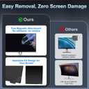 2 Pack 27 Inch Magnetic Computer Privacy Screen for Monitor 16:9 Aspect Ratio, Anti Blue Light Computer Screen Privacy Shield, Removable Anti Glare Screen Protector for Dell HP Lenovo ASUS LG Acer Samsung Monitors