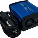 Modified sine wave power inverter 150 watt rated power and 300 watt surge power with 2 USB port output. (Blue)