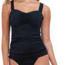 Profile by Gottex Womens Sweetheart Cup Sized Tankini Top SwimsuitTankini Top, Black (32)D