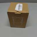 Clear Ice Cube Maker, 2.5 Inch Stainless Steel Crystal Large Clear Ice Ball Maker, Silicone Ice Cube Mold for Cocktails, Drinks & Bourbon, Whiskey Gifts for Men (2 Pack) (White)