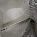 Compost Bin, LALASTAR Compost Bin Kitchen Counter with Lid, Made of Sustainable Bamboo Fiber, Odorless Indoor Compost Bin, 1 Gallon, Cream, Square