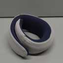 Travel Pillow with Heat,Vibration Massage,Portable Rechargeable Adjustable Airplane Neck Pillow,with Headrest Support for Head,Neck,and Chin,for Pain Relief at Home,Car,Office,Travel(Grey)