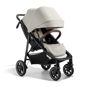 Baby Jogger City Mini Air Lightweight Stroller, Compact Baby Stroller with All-Terrain Wheel Suspension Adjustable Seat with Calf Support Compact Fold, Frosted Ivory MFD 03/30/2024