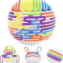 Sensory Activity Ball & Board - Upgrade Fidget Toy for Stress Relief, Calming Anxiety & Focus Enhancement | Perfect for Kids (3+) & Adults Sensory Fidget Toys Ideal for Autism & ADHD