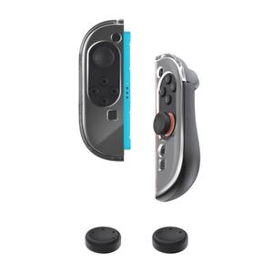 2 x Soft TPU Case, Protective Cover for Dockable Case, Clear PC Face, Ergonomic Grip for Cover with 2 Thumb Grips