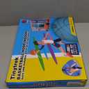 Basketball Hoop Indoor for Kids-Over The Door Mini Basketball Hoop with LED Light, Scoreboard, Remote Control and 3 Modes & Balls-Boys Girls Toys for Ages 3 4 5 6 7 8 9 10 + Years Old Birthday Gifts