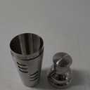 Oggi 23-Ounce Stainless Steel Cocktail Shaker, Silver