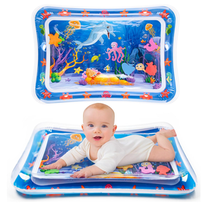 Yeeeasy Tummy Time Water Mat丨Inflatable Tummy Time Water Play Mat for Babies, Infants and Toddlers 3 to 24 Months Promote Development Toys Baby Toys essentials and Gifts