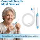 40 Pack Female External Catheter, Gentle & Comfortable FitLeak-Resistant External Urine CollectionWorks with Most Drainage Systems40 PCS
